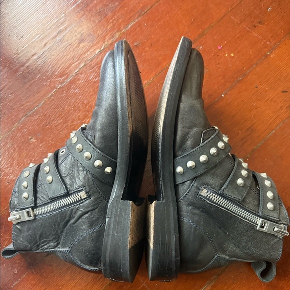 Zadig & Voltaire Black Leather Boots - Picture 10 of 12